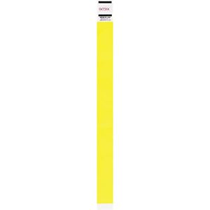 Advantus Tyvek Wristbands, Neon Yellow, Pack Of 500 Wristbands