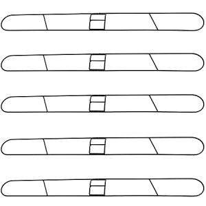 Alpine Dust Mop Frames, 48", Black, Pack Of 5 Frames