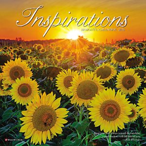 2024 Willow Creek Press Scenic Monthly Mini Wall Calendar, 7® x 7®, Inspirations, January To December