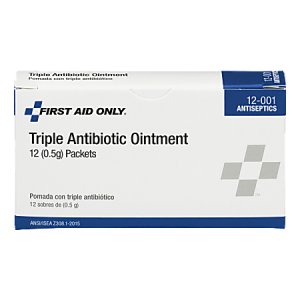 First Aid Only BZK Antiseptic Towelettes, 2" x 2", White, Box Of 10