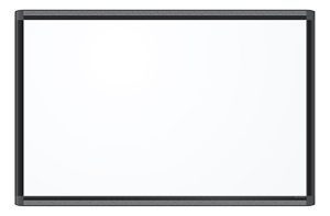 U Brands PINIT Magnetic Dry-Erase Board, 35" x 23", White, Black Aluminum Frame