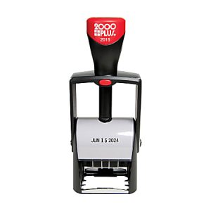 2000 PLUS Self-Inking Date Stamp, Single Line Date Only, Character Height 5/32"