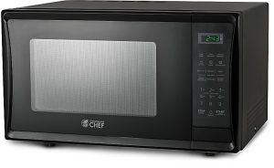 Commercial Chef 1.1 Cu. Ft. 1000W Countertop Microwave Oven, Black