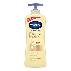 Vaseline Intensive Care Essential Healing Unscented Lotion, 20.3 Oz