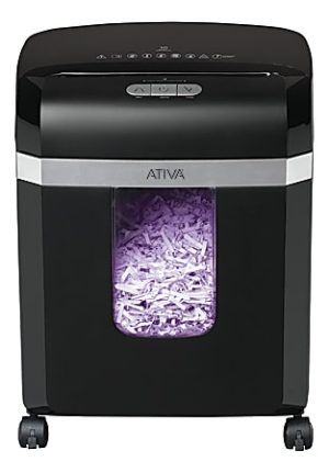 Ativa 10-Sheet Cross-Cut Shredder, C187-H
