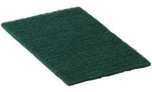Americo Medium-Duty Hand Pads, 7 x 8-11/16, Green, Pack Of 20 Pads