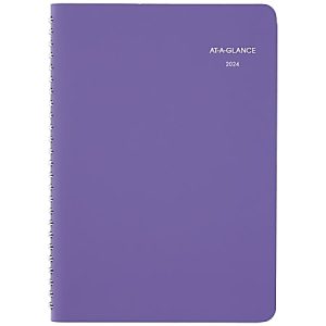 2024-2025 AT-A-GLANCE Beautiful Day 13-Month Weekly/Monthly Appointment Book Planner, 5-1/2" x 8-1/2", Lavender, January 2024 To January 2025, 938P-200