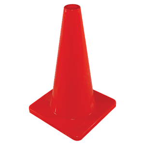 Impact Products Safety Cones, 18"H, Orange