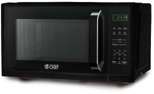 Commercial Chef 0.9 Cu. Ft. Countertop Microwave, Black