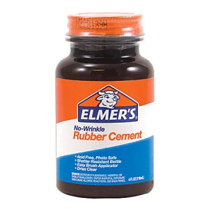 Elmer's Rubber Cement, 4 Oz.
