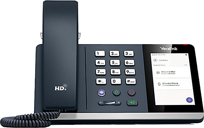Yealink MP50 USB VoIP Phone, Black