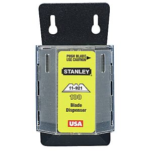 Stanley Bostitch Wall Blade Dispenser, Pack Of 100, Silver