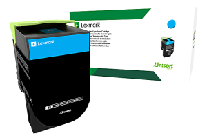 Lexmark 71B10C0 Return Program Cyan Toner Cartridge