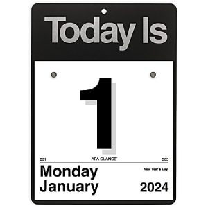 2024 AT-A-GLANCE Today Is Daily Wall Calendar, 6" x 6", January to December 2024, K100