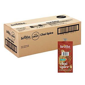 The Bright Tea Co. Chai Spice Tea, Single-Serve Freshpacks, 0.25 Oz, Box Of 100