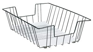 Office Depot® Brand Deep Legal-Size Wire Desk Tray, Black