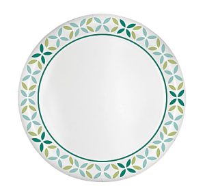 Highmark® Paper Plates, 6-3/4", Printed White, Pack Of 125