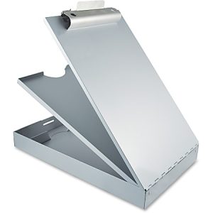 Saunders Cruiser Mate Form Holder Storage Clipboard, Letter Size, Silver