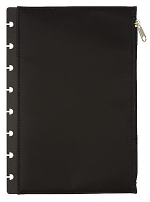 TUL Discbound Storage Pouch, 6" x 8-1/2", Black