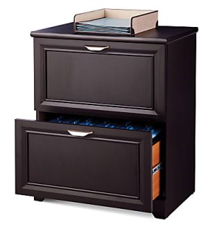 Realspace Magellan 23-1/2"W x 16-9/16"D Lateral 2-Drawer File Cabinet, Espresso