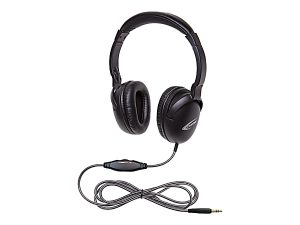 Califone NeoTech Plus 1017AV - Headphones - full size - wired - 3.5 mm jack - matte black
