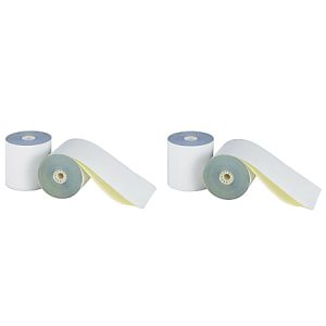 Office Depot Brand 2-Ply Paper Rolls, 3" x 96', White, Carton Of 50