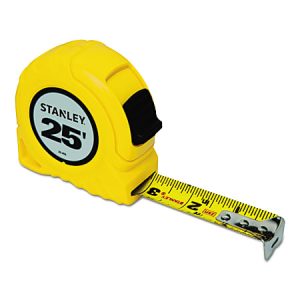 Stanley Bostitch Thumb Latch Lock Measuring Tape, 25'