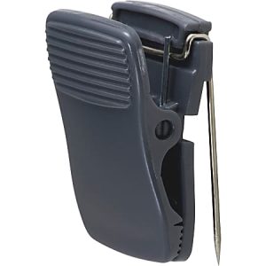 Lorell Plastic Cubicle Clips, Black, Box Of 24