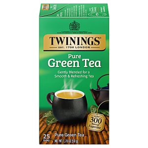 Twinings of London Green Tea, 2 Oz, Carton Of 25