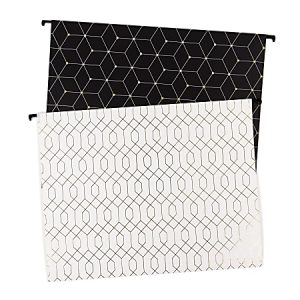 U Brands® Hanging File Folders, Letter Size, 8-1/2" x 11", Modern + Classic, Pack Of 12 Folders