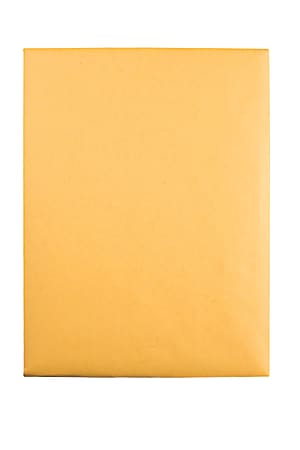 Quality Park Envelopes, 9" x 12", Clasp Closure, Brown, Box Of 100, QUA37891