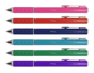 TUL GL Series Retractable Gel Pen, Limited Edition, Medium Point, 0.7 mm, Assorted Barrel Color, Assorted Candy Ink