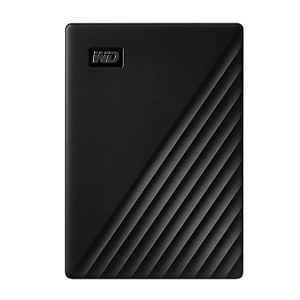 Western Digital My Passport Portable HDD, 5TB, Black