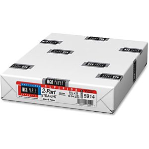 NCR Paper Superior 2-Ply Multi-Use Printer & Copier Paper, Letter Size (8 1/2" x 11"), Ream Of 250 Sets, 92 (U.S.) Brightness, 20.5 Lb, White/Canary