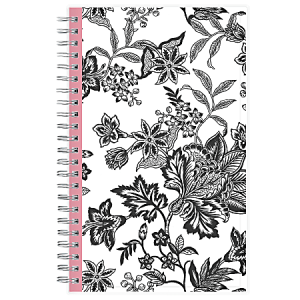 2024 Blue Sky Analeis CYO Weekly/Monthly Planning Calendar, 5" x 8", White/Black, January to December 2024, 100003
