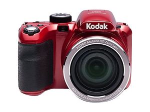 Kodak PIXPRO AZ421 16.2 Megapixel Compact Camera - Red - 1/2.3" CCD Sensor - 3"LCD - 42x Optical Zoom - 4x Digital Zoom - Optical (IS) - 4608 x 3456 Image - 1280 x 720 Video - HD Movie Mode