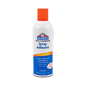 Elmer's Multipurpose Spray Adhesive, 11 Oz, Clear