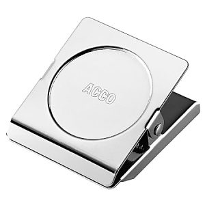 ACCO Magnetic Clip, Small, Silver
