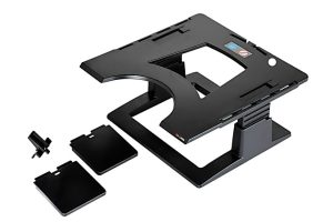 3M Ergonomic Notebook Computer Stand, Black