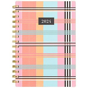 2024 Cambridge Cher Weekly/Monthly Planner, 5-1/2" x 8-1/2", Multicolor, January To December 2024 , 1676-200