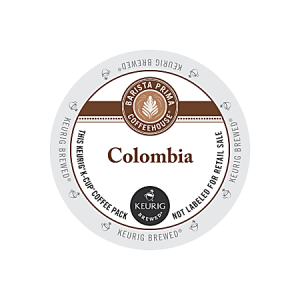 Barista Prima Coffeehouse Single-Serve Coffee K-Cup Pods, Columbia Roast, Carton Of 24