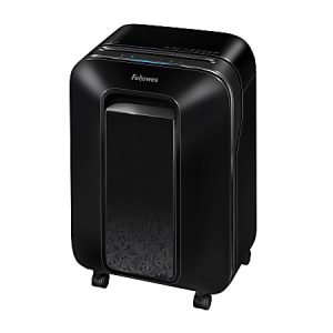 Fellowes Powershred LX 170 100% Jam Proof 12-Sheet Cross-Cut Paper Shredder, Black