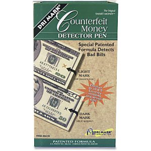 Dri-Mark Counterfeit Detector Pens, Pack Of 12