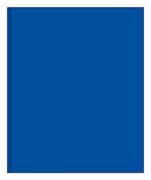 Office Depot Brand 2-Pocket School-Grade Paper Folder with Prongs, Letter Size, Blue