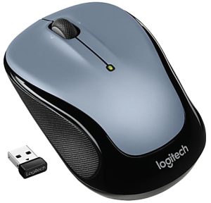 Logitech M325s Wireless Optical Mouse, Silver