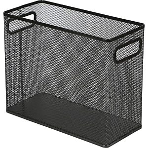 Lorell Mesh Desktop Hanging File Folder, Letter-Size, Black