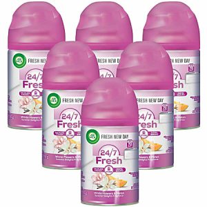 Air Wick Life Scents Freshmatic Automatic Spray Refill, 6.17 Oz, Summer Delights, Carton Of 6