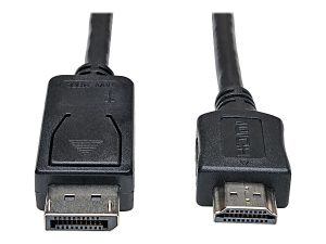 Tripp Lite 10ft DisplayPort to HDMI Adapter Converter Cable Video / Audio M/M 10' - Adapter cable - DisplayPort male to HDMI male - 10 ft - black