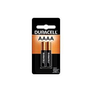 Duracell 1.5-Volt AAAA Alkaline Batteries, Pack Of 2