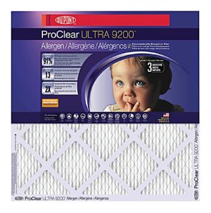 Dupont ProClear Ultra 9200 Air Filters, 30"H x 16"W x 1"D, Pack Of 4 Air Filters